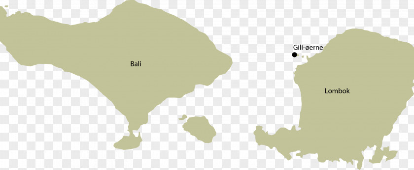 Map Bali Gili Islands Clip Art PNG