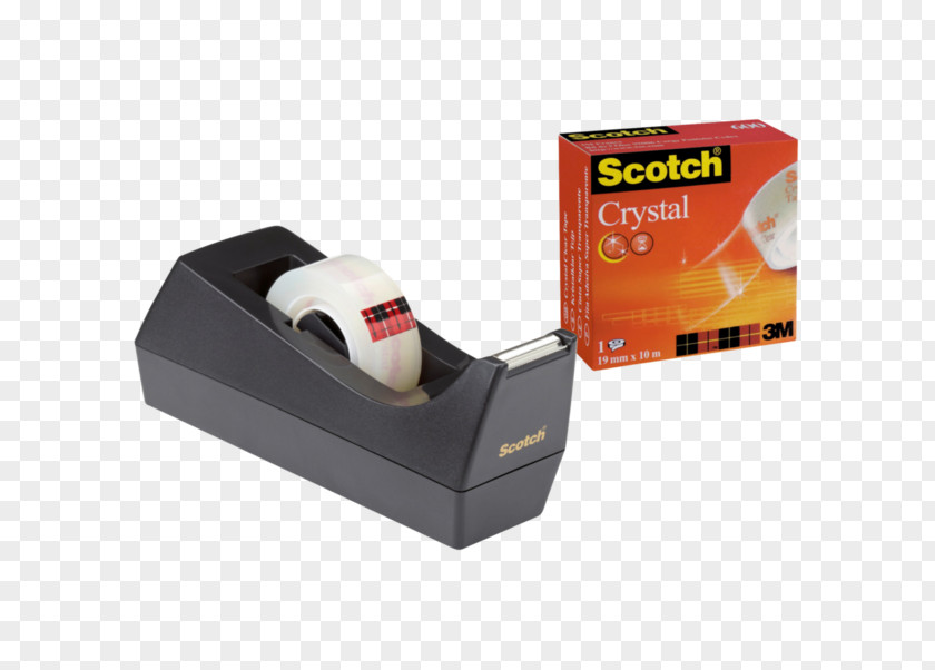 Paper Scotch Adhesive Tape Office Supplies Dispenser 3M PNG