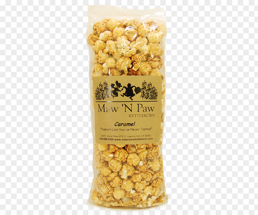 Popcorn Kettle Corn Caramel Breakfast Cereal PNG