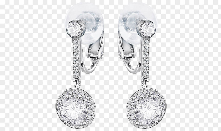 Swarovski Jewelry Gemstone Earrings Earring AG Jewellery Paper Clip Rhodium PNG