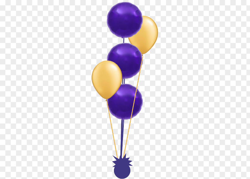 Balloon Arches Violet Purple PNG