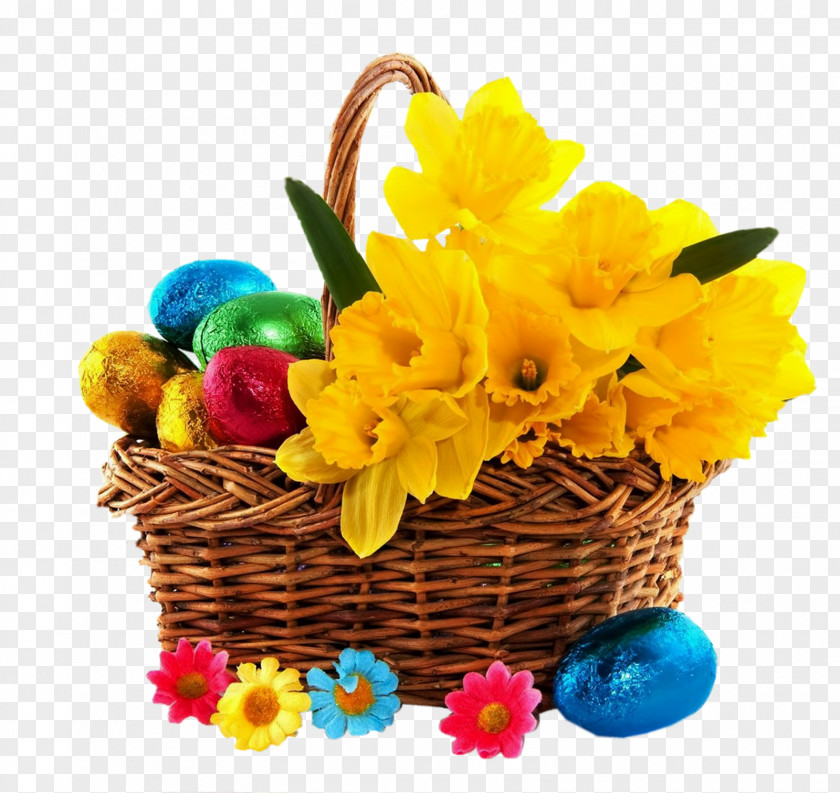 Easter Eggs Basket Egg Weaving PNG