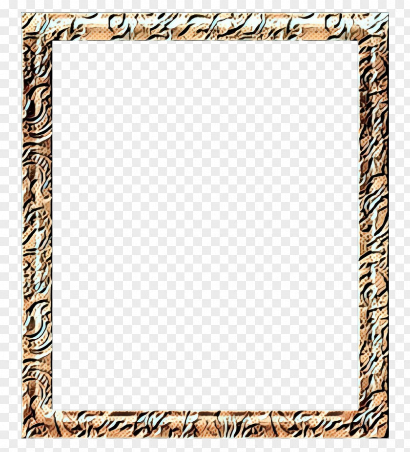 Interior Design Rectangle Retro Frame PNG