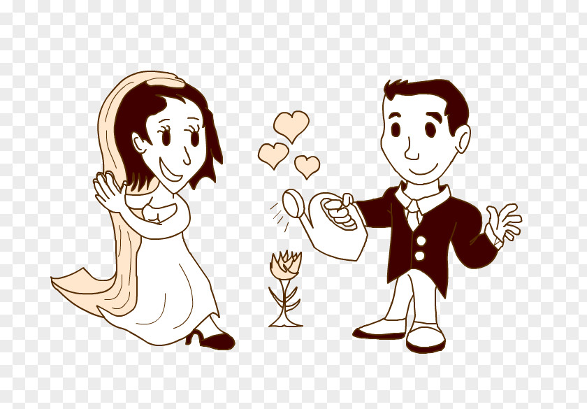 Noivos Drawing Marriage Engagement Child PNG