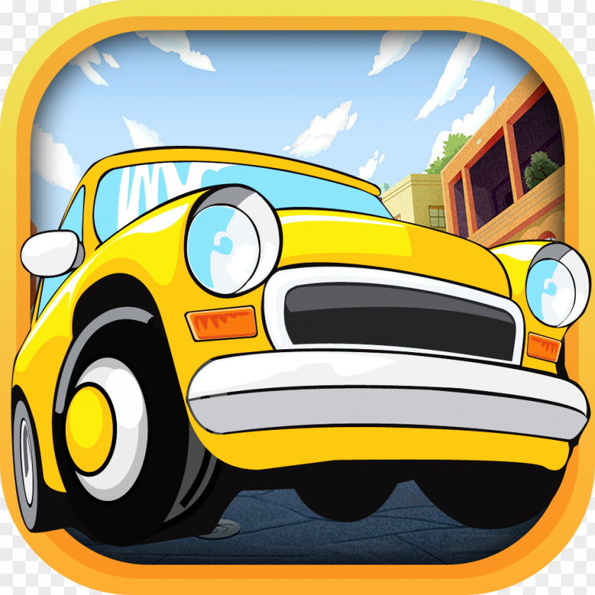 Taxi Crazy Racing Video Game Online Adventure PNG