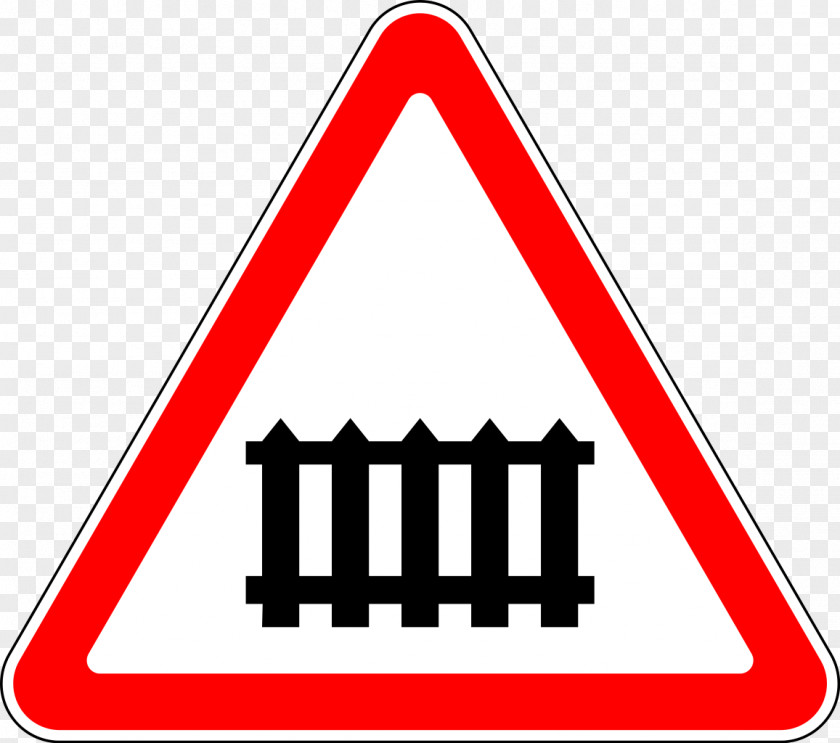 Traffic Signs Rail Transport Train Level Crossing Sign PNG