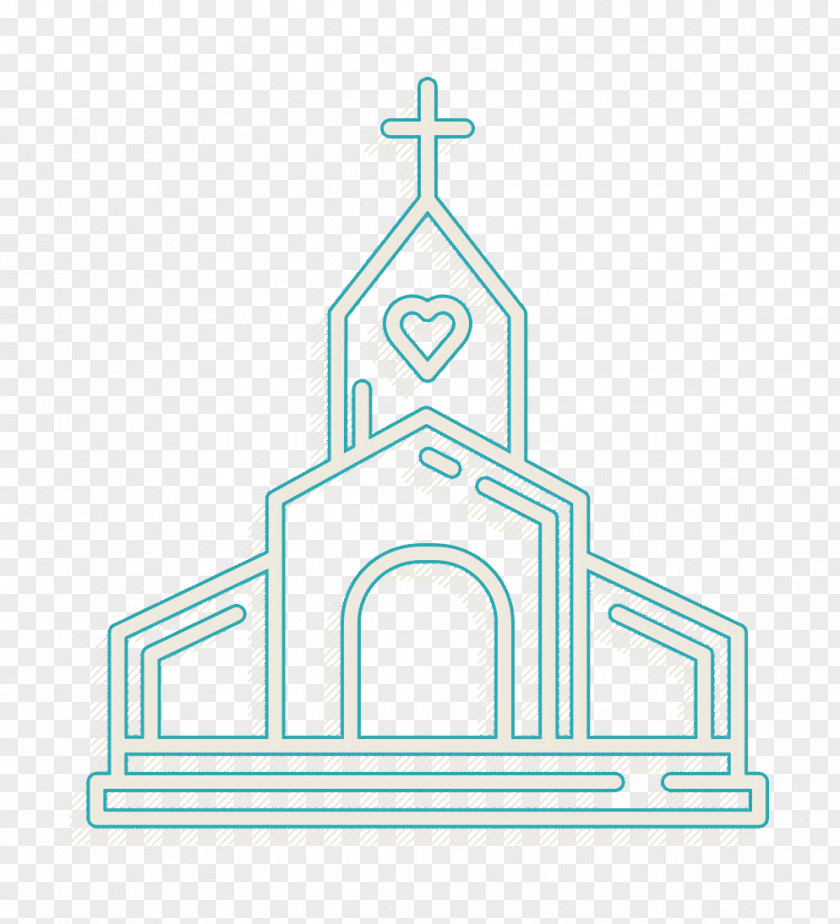 Church Arch Wedding Love Background PNG