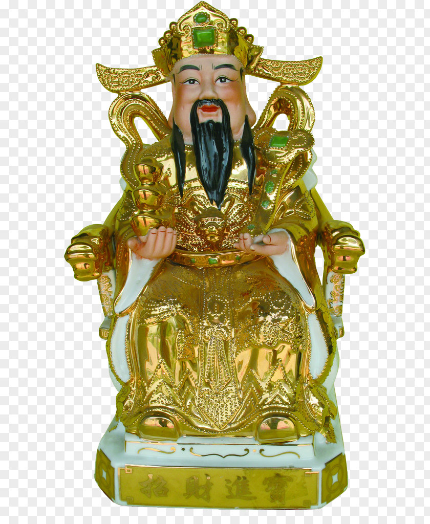 God Of Mammon Caishen U7384u575bu771fu541b Deity Feng Shui Chinese New Year PNG