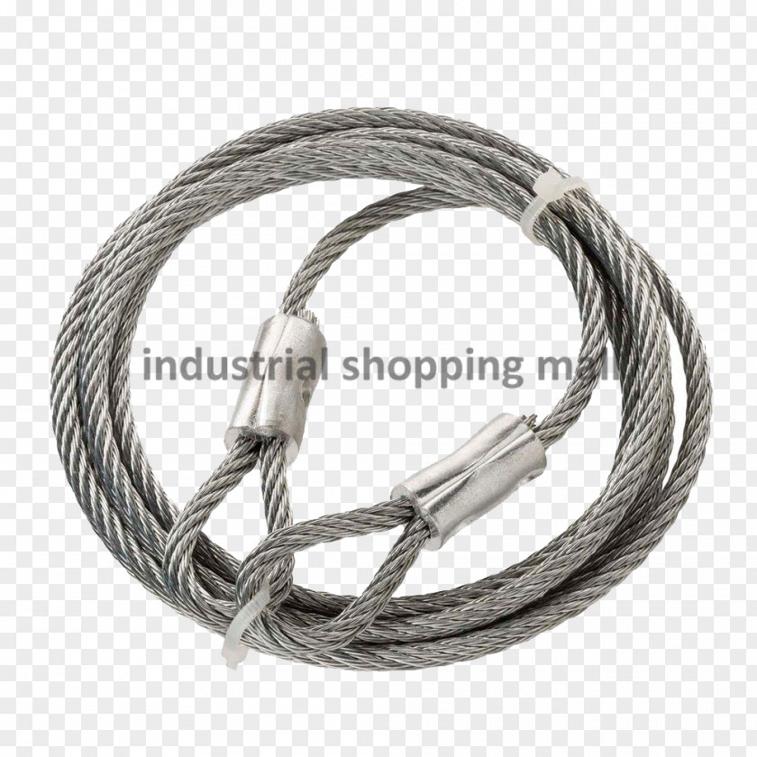 Iron Wire Rope Galvanization Steel PNG