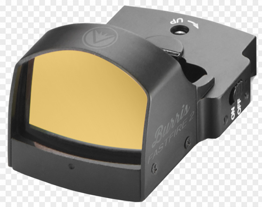 Red Dot Sight Reflector Picatinny Rail Firearm PNG