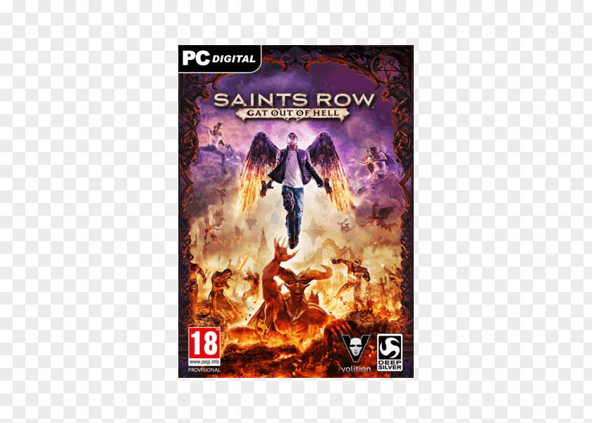 Saints Row Gat Out Of Hell Row: IV Xbox 360 2 PNG