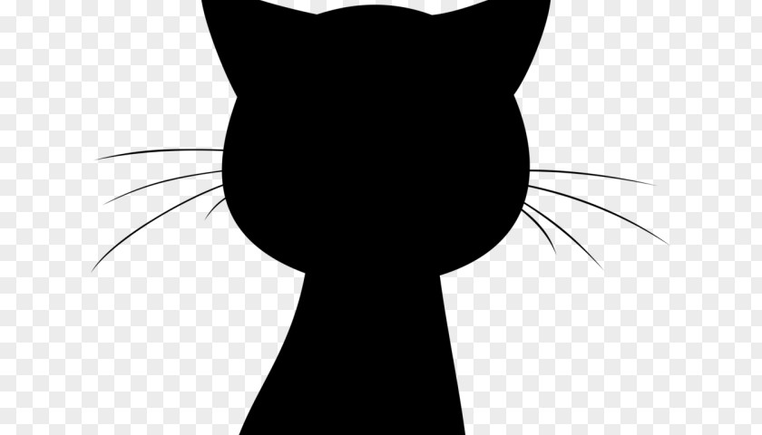 Black Cat Whiskers Domestic Short-haired Paw PNG