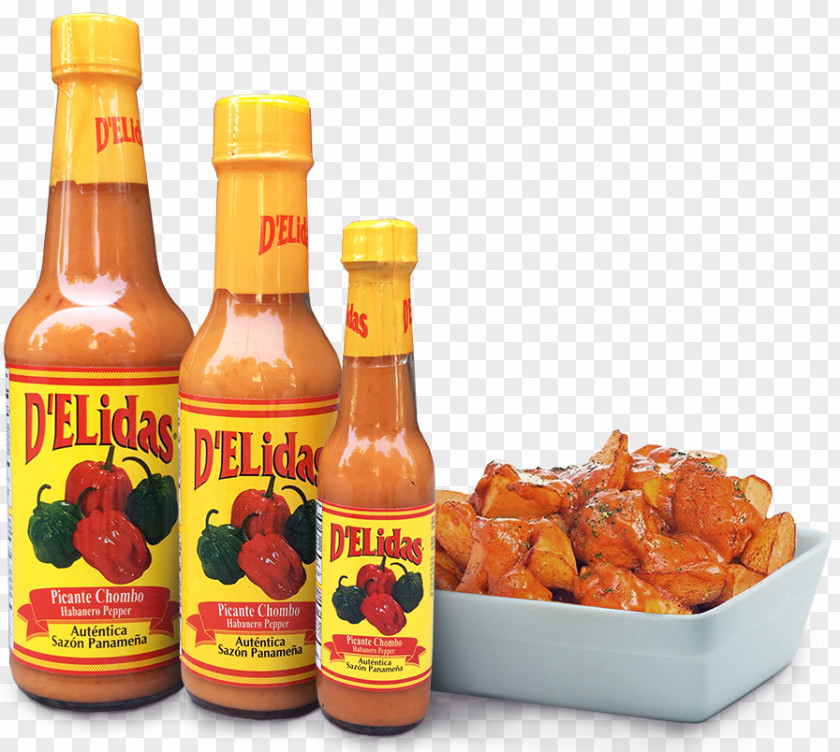 Bravas Hot Sauce Patatas D'Elidas Panama PNG