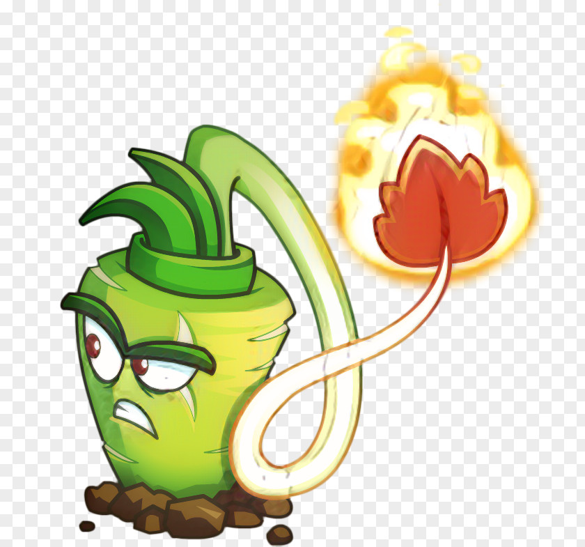 Carnivorous Plant Vegetable Zombie Cartoon PNG