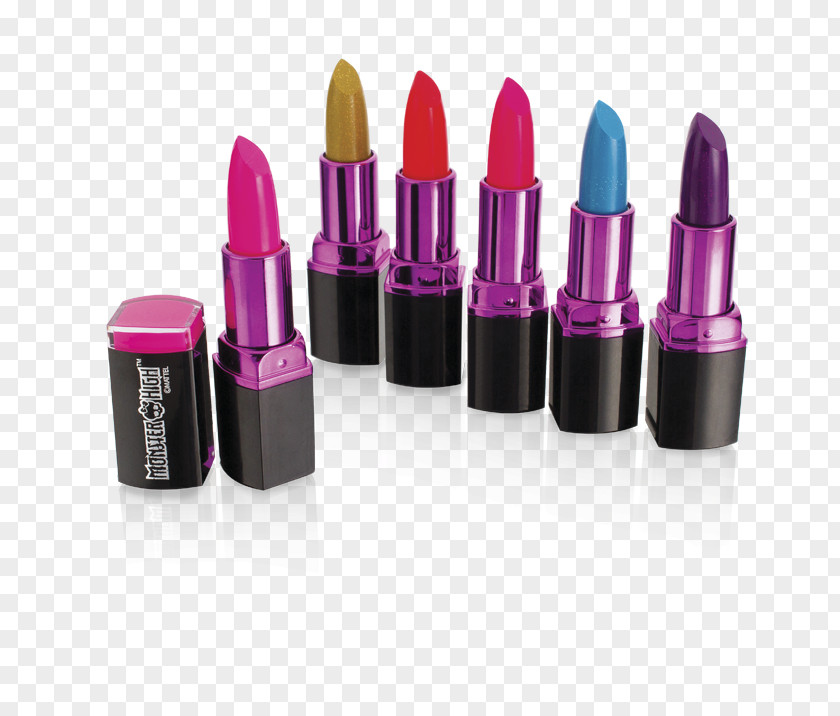 Lipstick Make-up Monster High Barbie Purple PNG