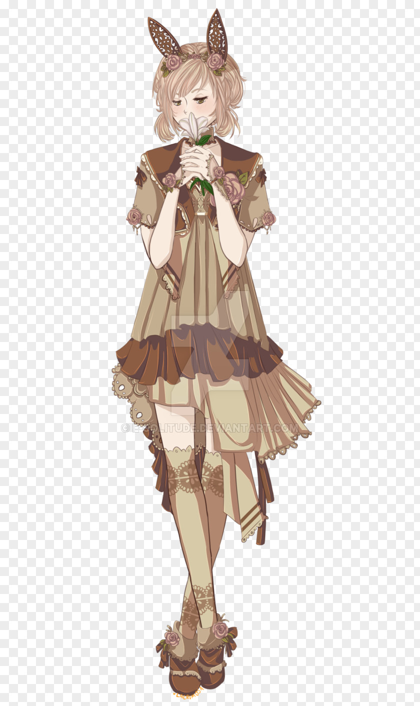 Molly Character Fiction Costume Design PNG
