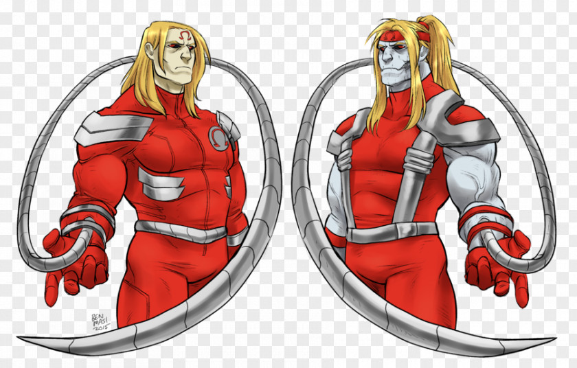 Professional Men Omega Red Deadpool Sabretooth X-Force Marvel Comics PNG