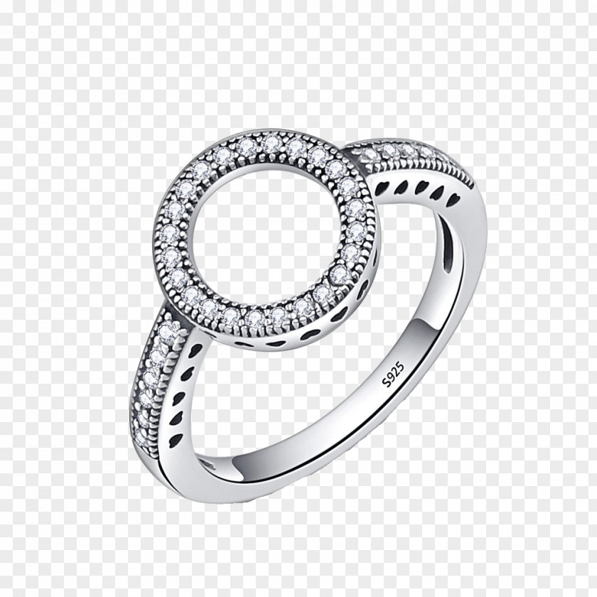 Ring Cubic Zirconia Eternity Size PNG