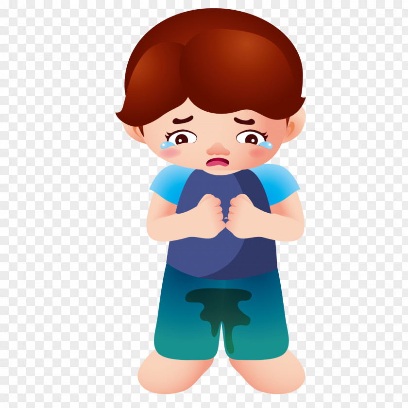 Sad Boy Cartoon Clip Art PNG