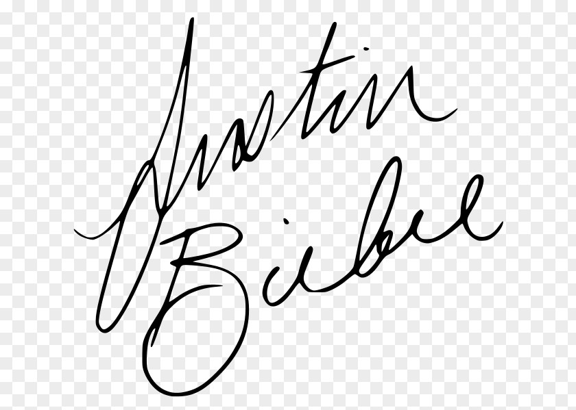 Signature Autograph Beliebers PNG