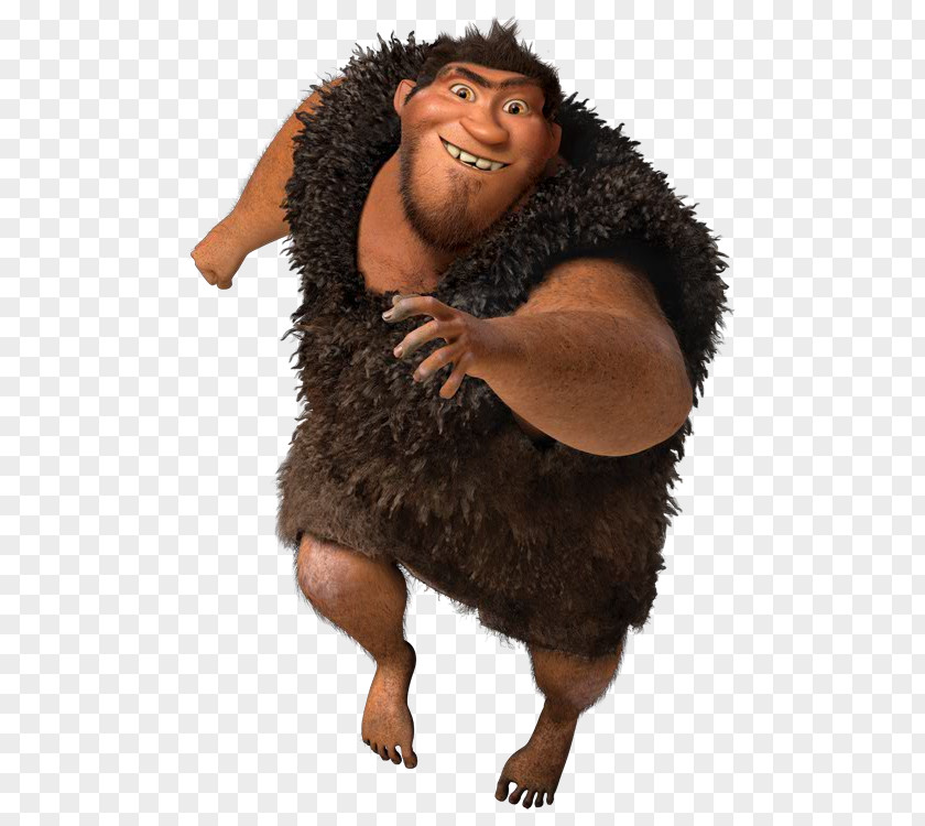 The Croods Grug Thunk Ugga Nicolas Cage PNG