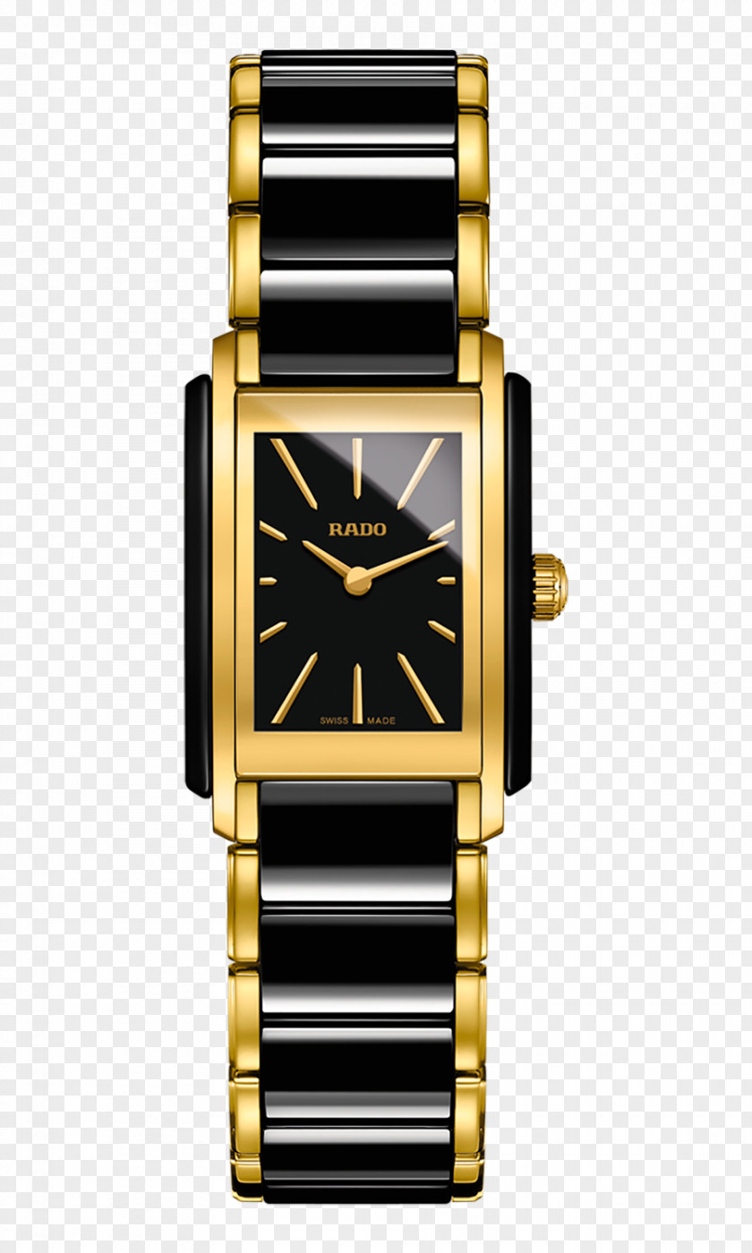 Watches Rado Automatic Watch Gold Quartz Clock PNG