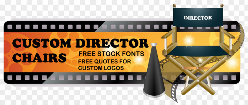 Director Chair Film Cinema PNG