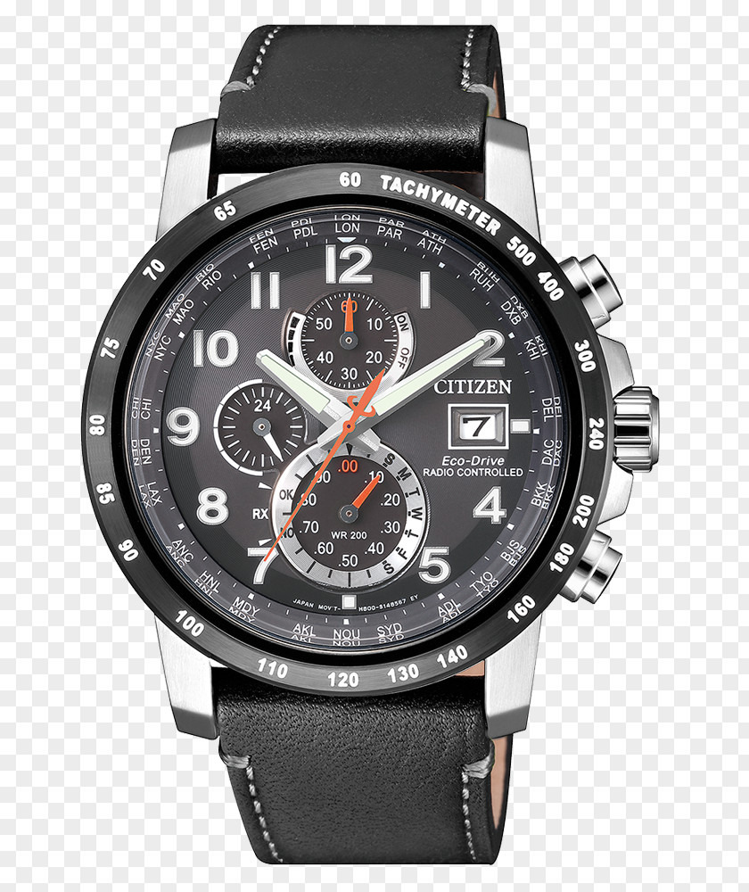 Eco-Drive Citizen Holdings Watch Chronograph Radio Clock PNG