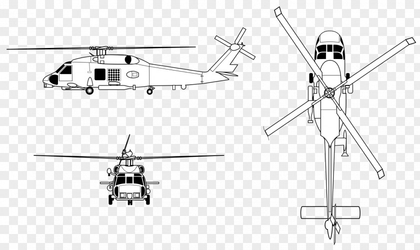 Helicopter Rotor Sikorsky HH-60 Pave Hawk SH-60 Seahawk UH-60 Black Jayhawk PNG