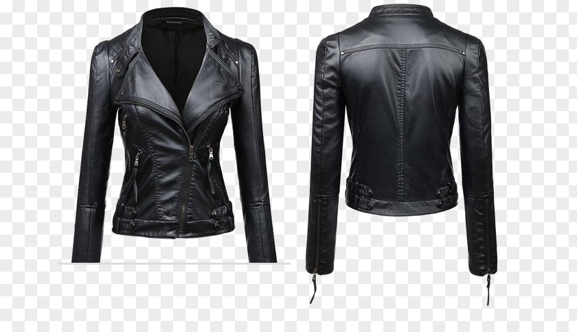 Jacket Leather Coat Sheepskin PNG