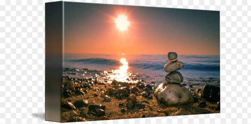 Beach Sunset Sea Stock Photography Art Vacation PNG