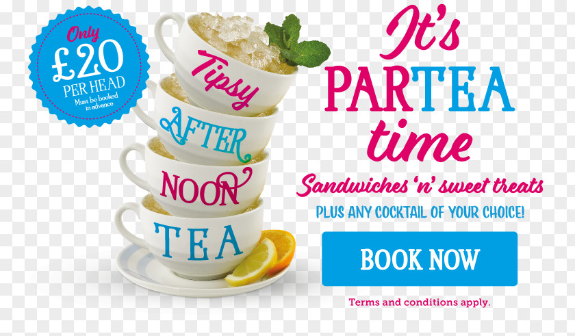 British Afternoon Tea Food Font PNG