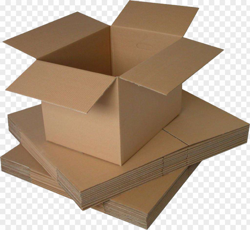 Cardboard Box Corrugated Fiberboard Packaging And Labeling Design PNG