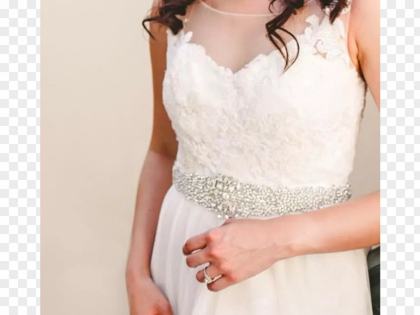 Cocktail Wedding Dress Waist PNG