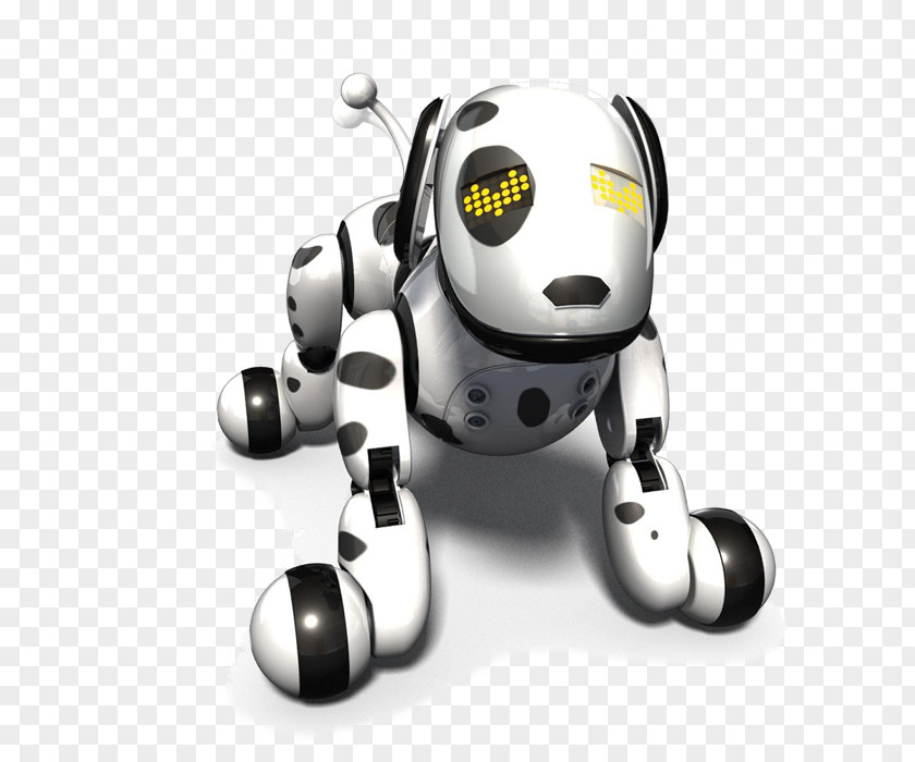 Dog Robot Zoomer Spin Master Robotic Pet Toy Dalmatian PNG