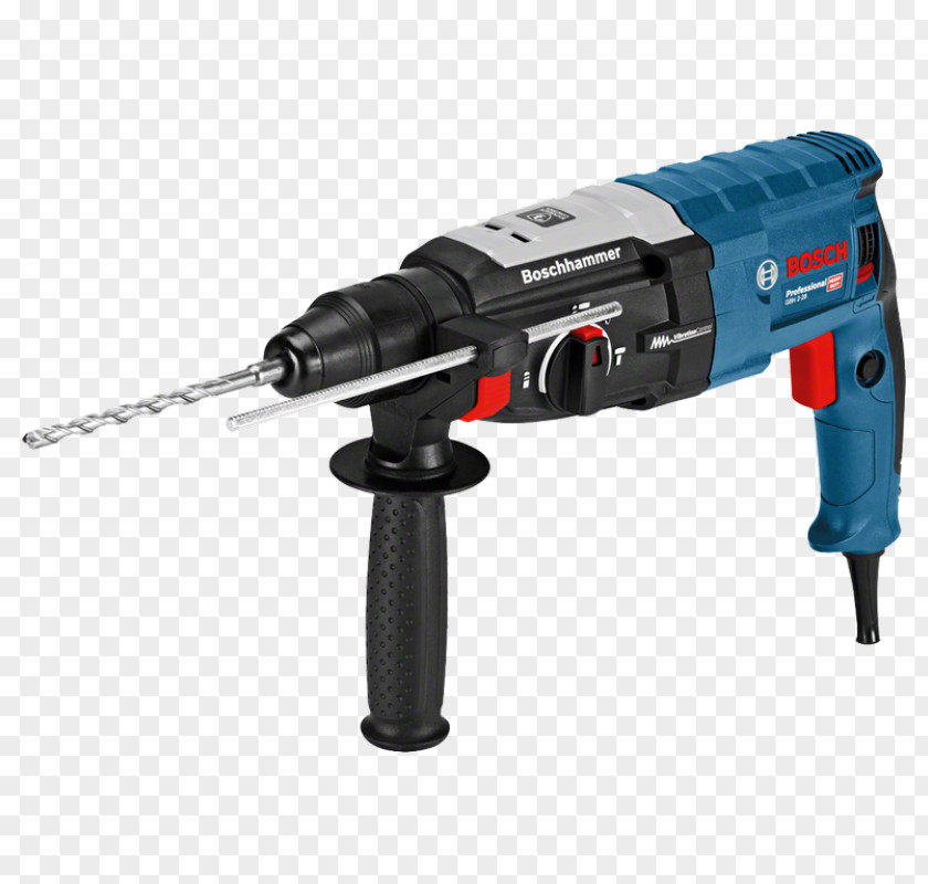 Hammer Bosch Professional GBH SDS-Plus-Hammer Drill Incl. Case Augers PNG