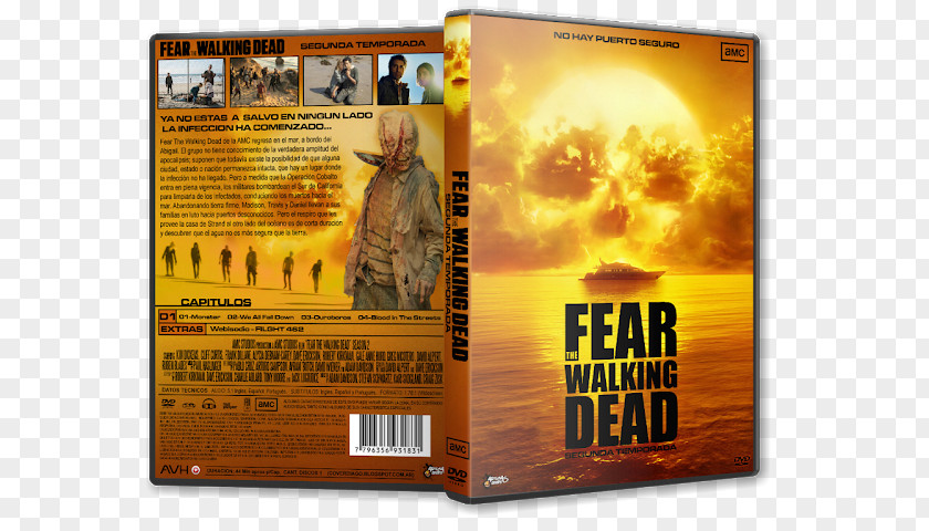 Season 2 Fear The Walking Dead 1 DVDFear PNG