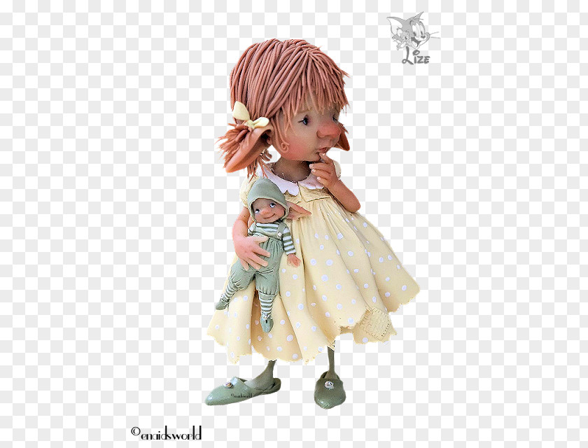 Woodland Fairy Doll Elf PNG