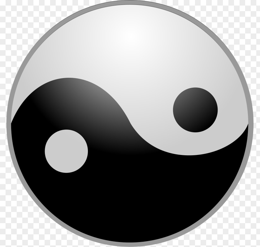 Yin Yang And Symbol Taoism Clip Art PNG