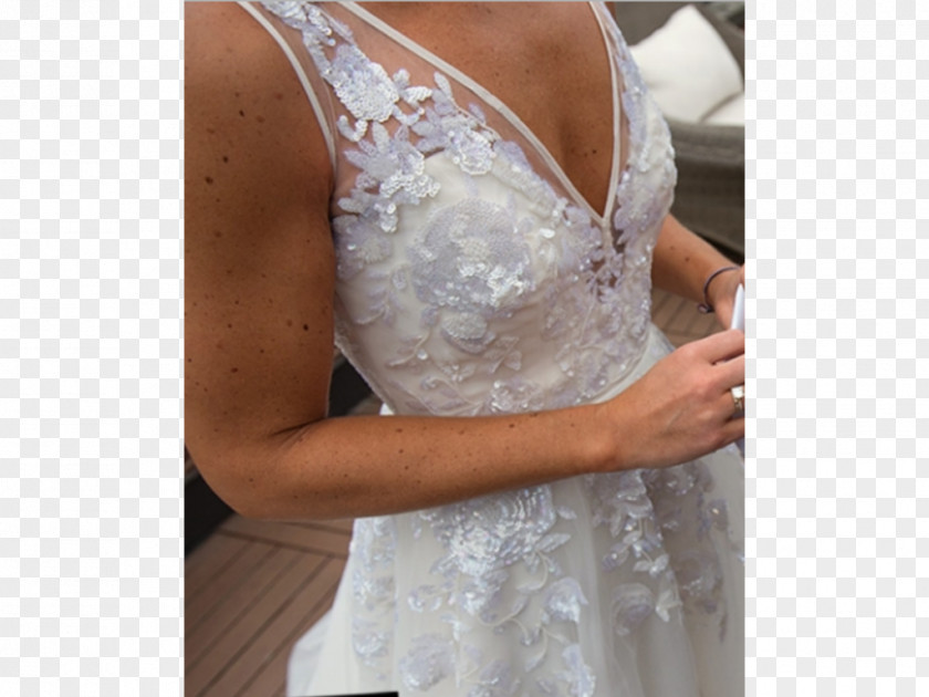 Ball Gown Wedding Dress Shoulder PNG