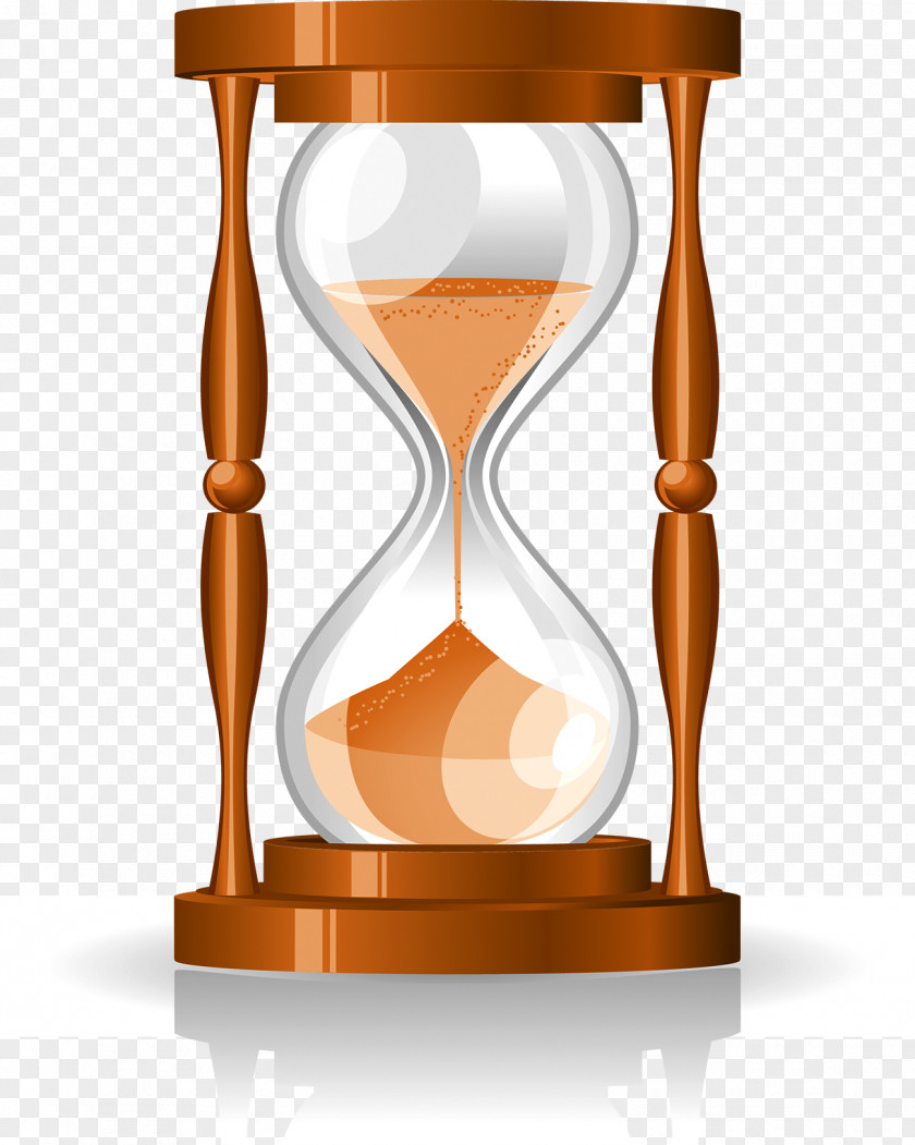 Hourglass Clock Sand PNG