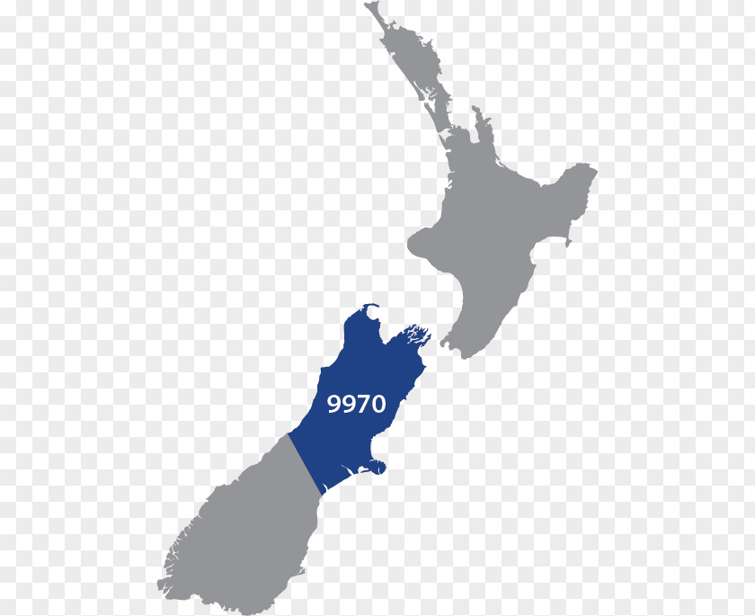 Map New Zealand Mercator Projection PNG