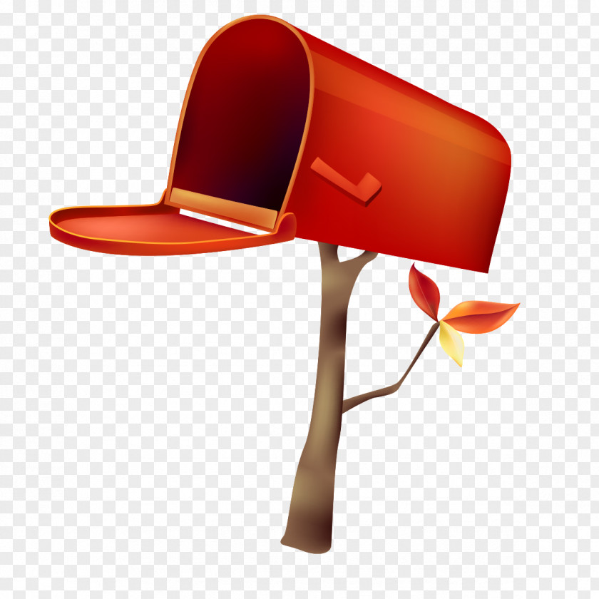 Red Mailbox Cartoon Drawing Letter Box PNG