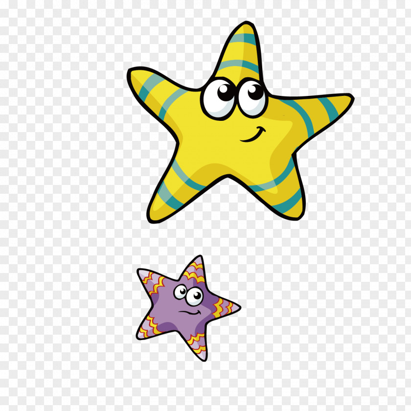 Submarine World Vector Starfish Patrick Star Euclidean PNG
