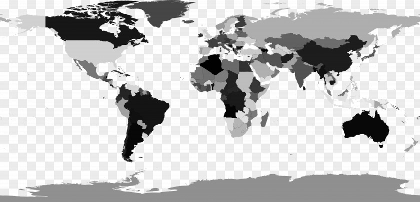 World Map Border Vector PNG