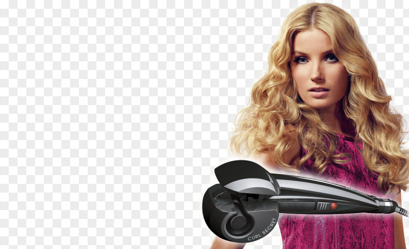 Hair Iron BaByliss Curl Secret 2667U Straightening Roller PNG