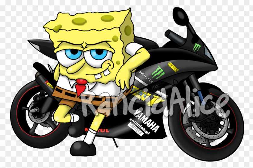 Mtb Tattoo SpongeBob SquarePants Squidward Tentacles Motorcycle Fairing Bicycle PNG