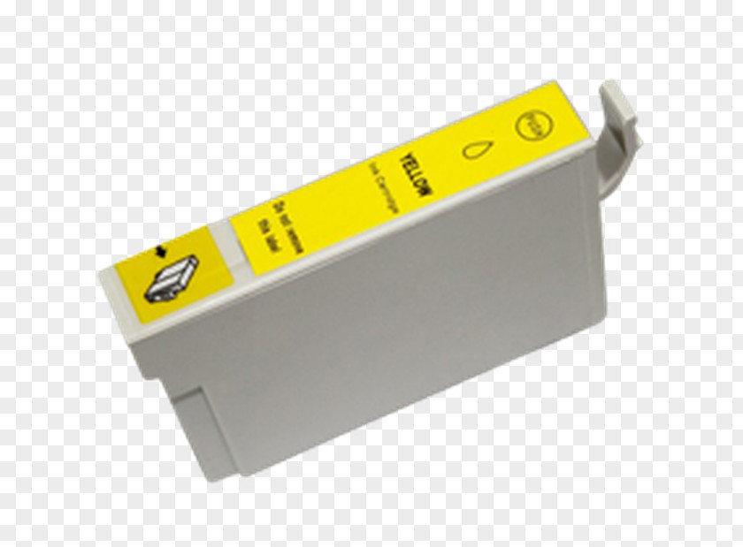 Yellow Ink Cartridge Epson ROM Toner PNG