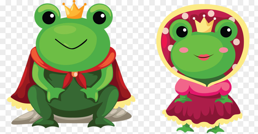 Cartoon Frog The Prince Fairy Tale Character PNG