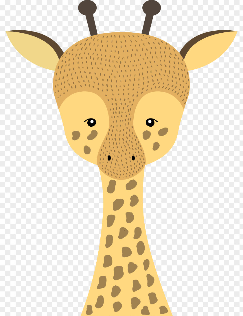 Cute Giraffe Portrait Poster Printing Child Infant PNG